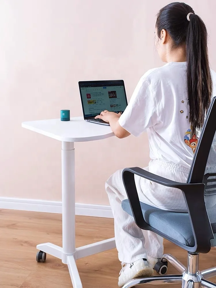 One touch Gas lift Height Adjustable Standing table desk Pneumatic Height-Adjustable Standing Desk