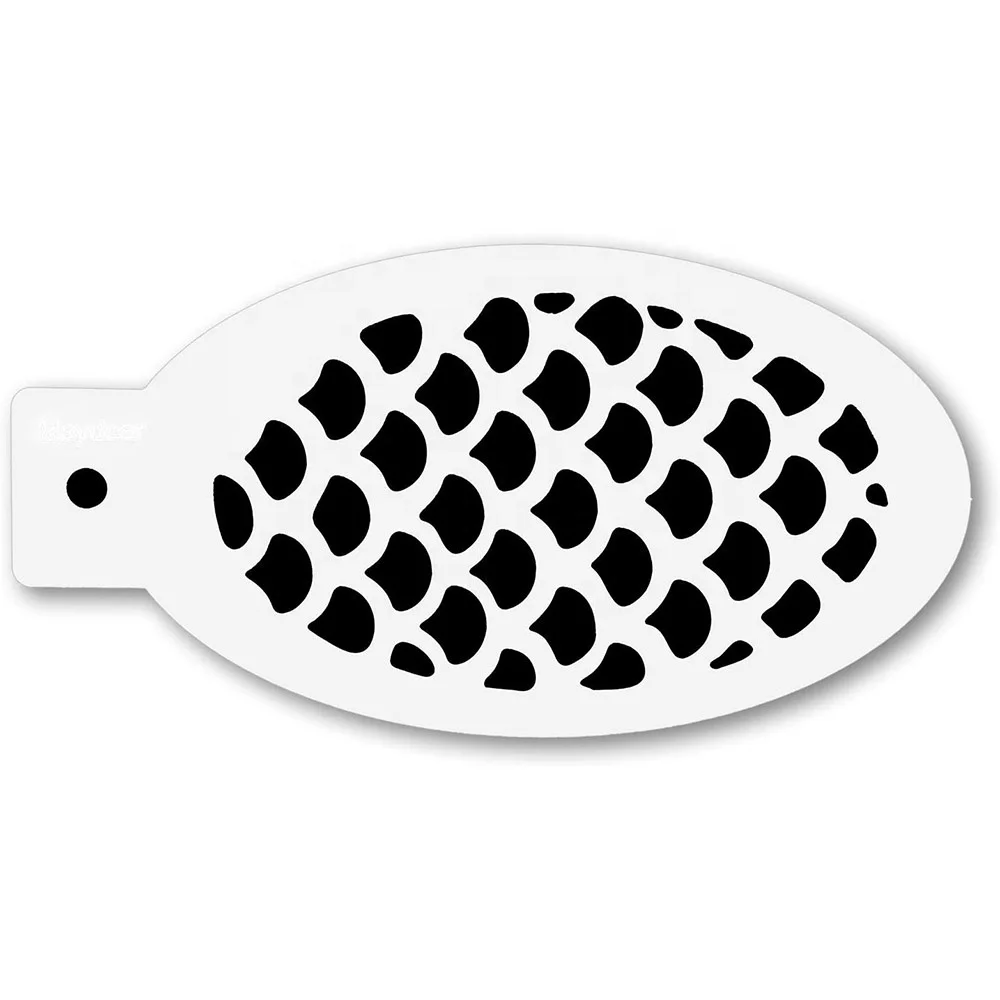 Маленький лазерный Рисунок, бесплатный Аэрограф для взрослых, праздничных питомцев, временная татуировка, для вечеринки, макияжа, трафареты для рисования лица для детей