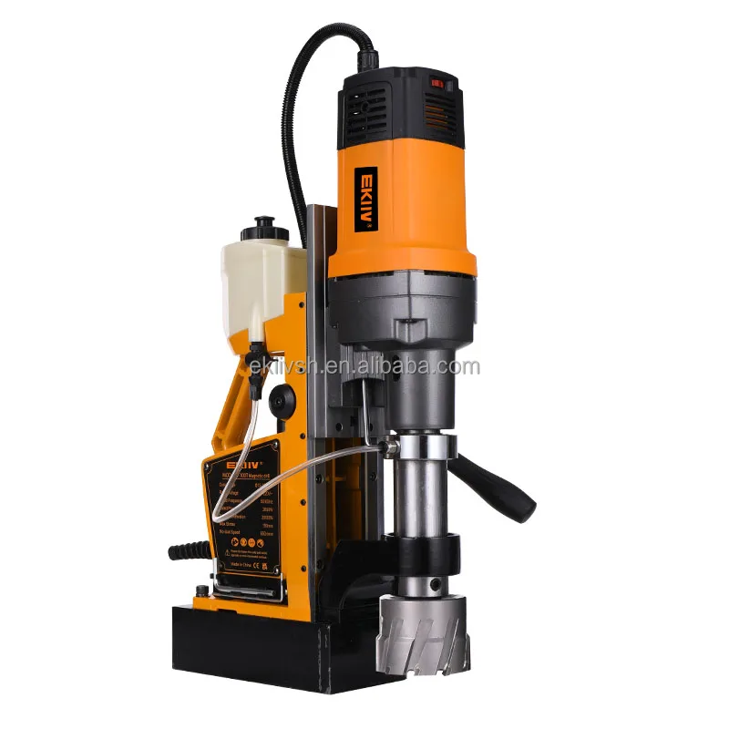 Ekiiv MW-N50C 1700W 15500N 12-50MM 6-speed adjustable speed two-stage stroke 270MM twist bit diameter magnetic drilling machine