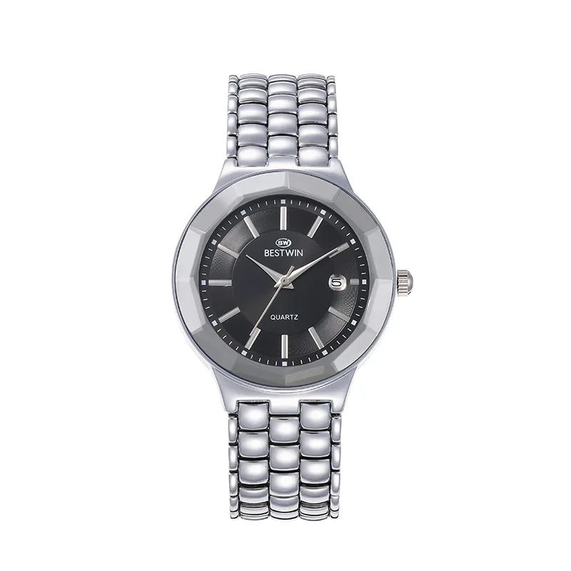BESTWIN 922 fashion men quartz watch luxury wrist watch fashion waterproof business sport watches stainless steel