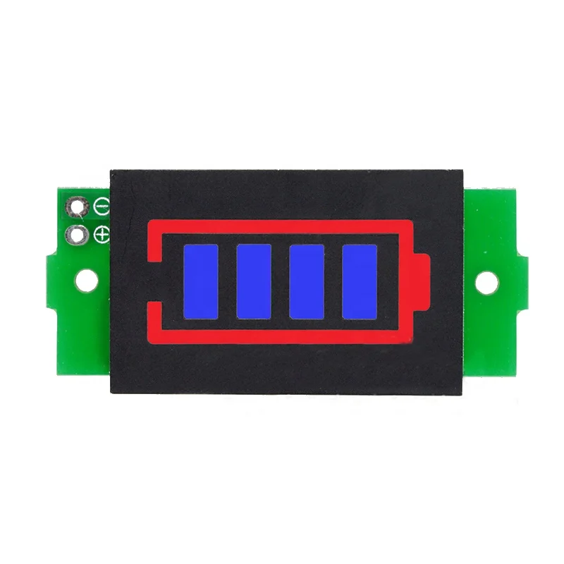 1/2/3/4/5/6/7/8S Lithium Battery Capacity Indicator Module Blue Green Display Electric Vehicle Battery Power Tester 3.7V Li-ion