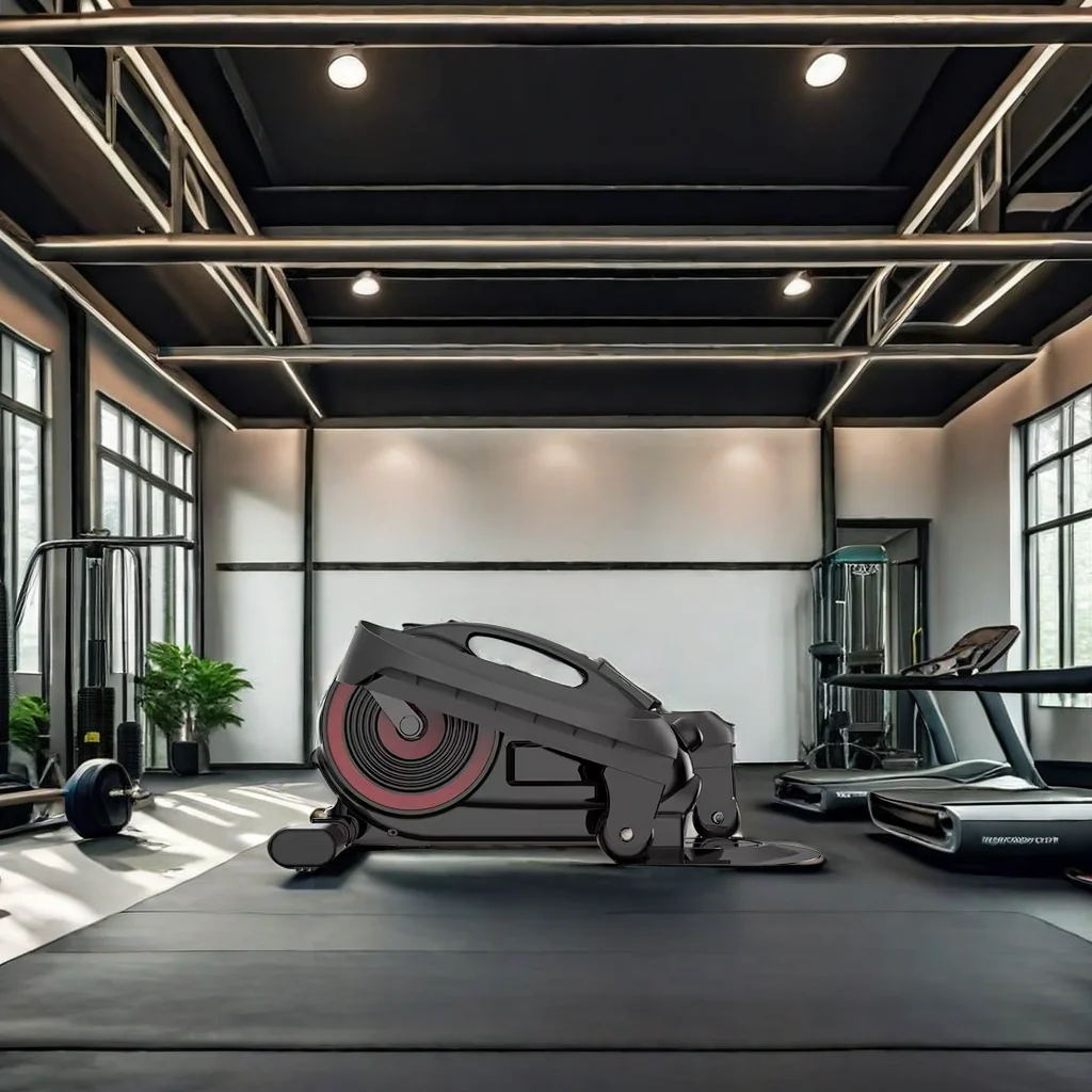 Trade Assurance Indoor Sports Mini Side Stepper Exercise Magnetic Elliptical Stepper Bike Under Desk Elliptical