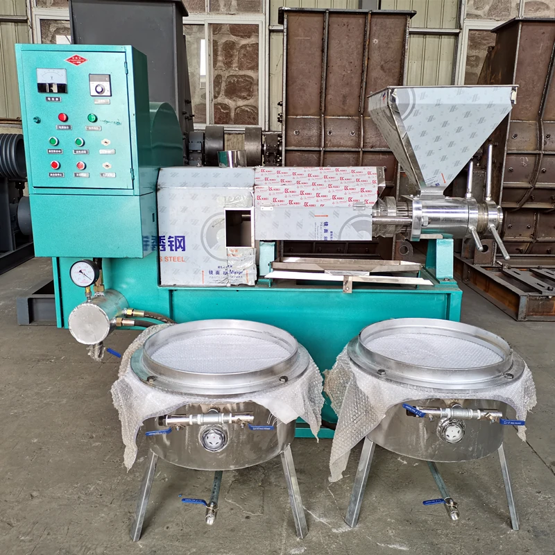 6yl 100 Type Screw Oil Press Machine Screw Press Oil Extraction Press Machine To Produce Custrol Oil