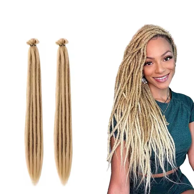 Wholesale Dread locks Handmade hair Twist crochet hair synthetic hair wicks for african braids