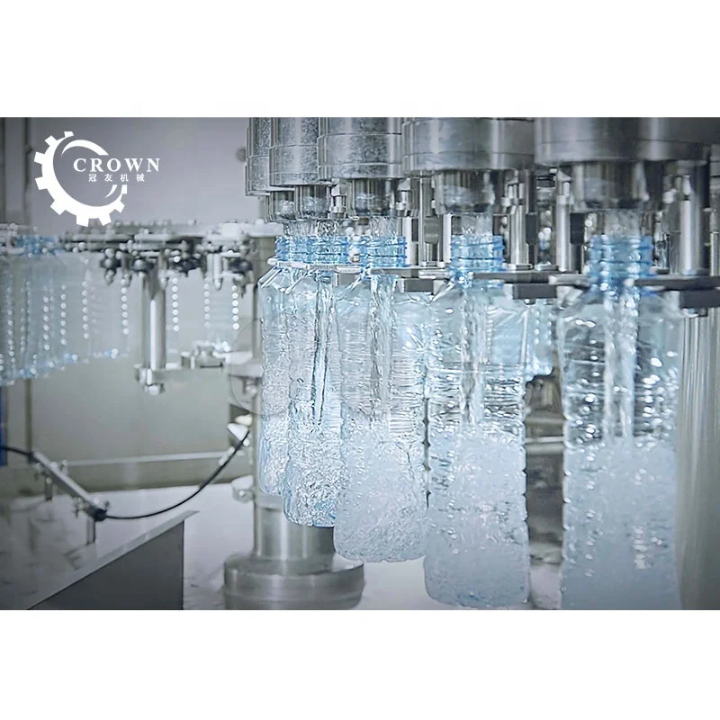 Automatic 3 in 1 Pure Mineral Drinking Production Bottling Plant Line Filling Bottle Water Making Machines Mineral Water Plant