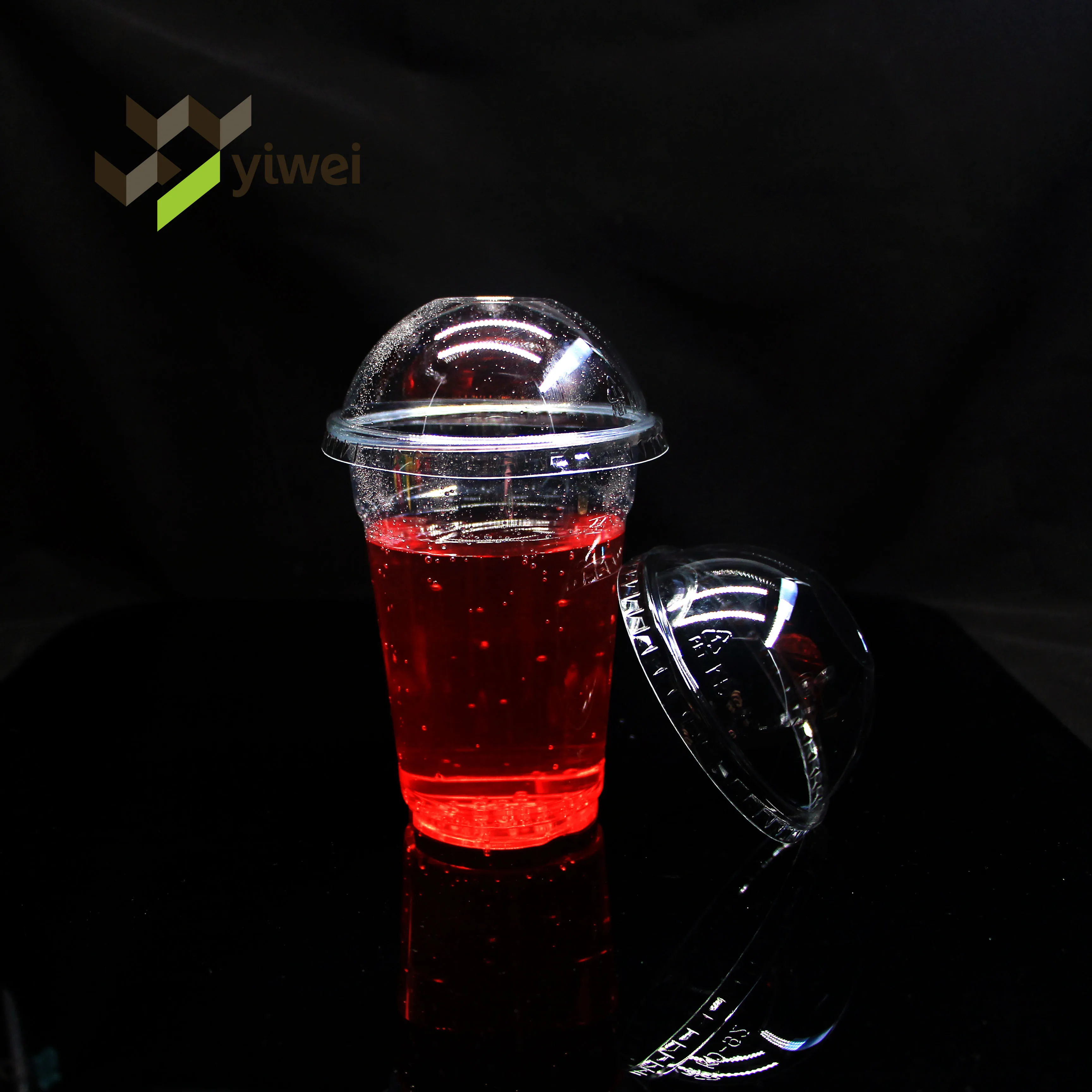 wholesale disposable wine glass 10oz 16oz plastic clear pet cups 22 20 10 12 14 16 OZ transparent plastic cup with lids