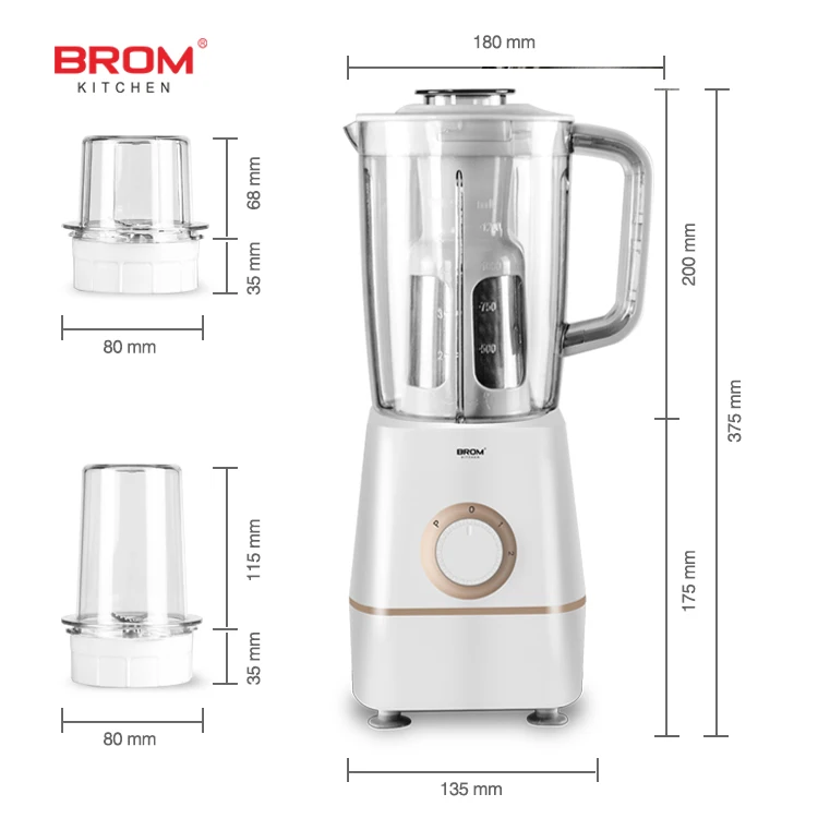 electric blender for home chopper grinder juicer machine with blender