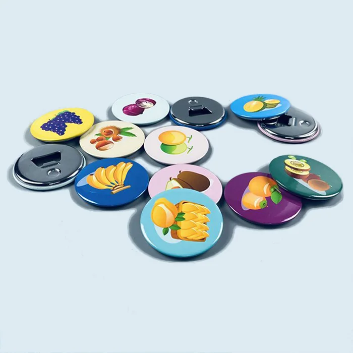 custom magnetic fridge bottle opener cute refrigerator magnets decorative tinplate beer openers