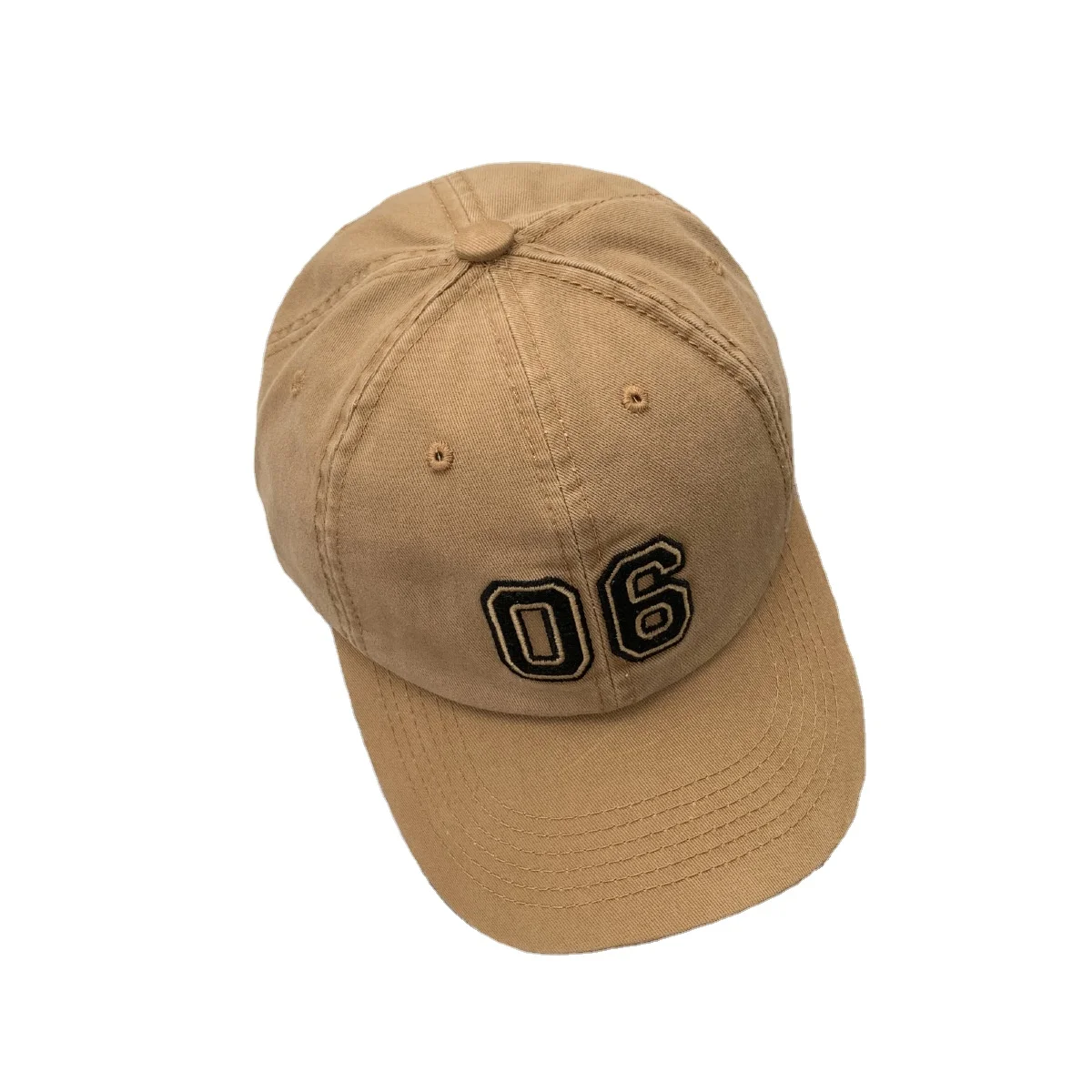 High Quality Knitted Hats Can Be Customized With Numbers Embroidered Baseball Hats Sunscreen Sunshade Beach Hats Unisex Models