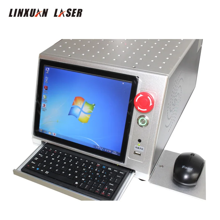 Wuhan Metal Lin Xuan jewelry Key Ring Medical Industrial Iphone Back Cover Laser Marking Machine