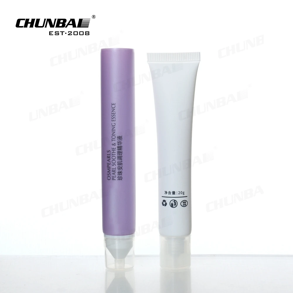 7Ml 20Ml 30 Ml Eco Empty Open Tail Unsealed Pe Pcr Composite Fashion Unique Bio Eye Cream Plastic Cosmetic Tube Packaging