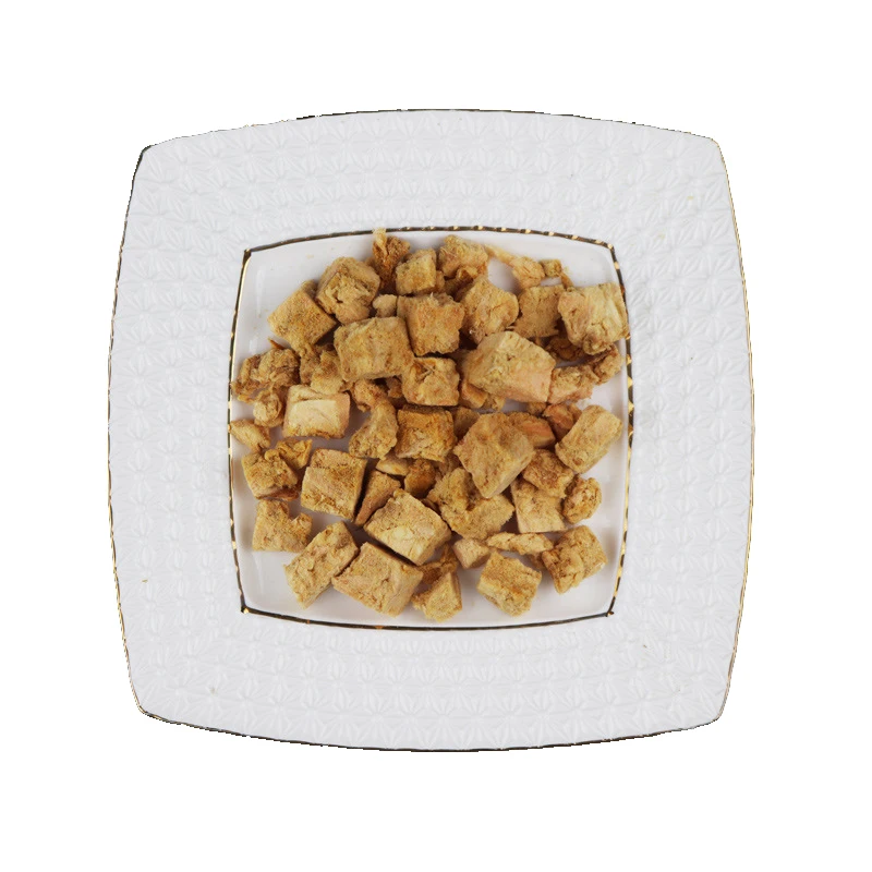 Freeze-dried salmon pet snack manufacturers freeze dried salmon cubes dog cat pet food