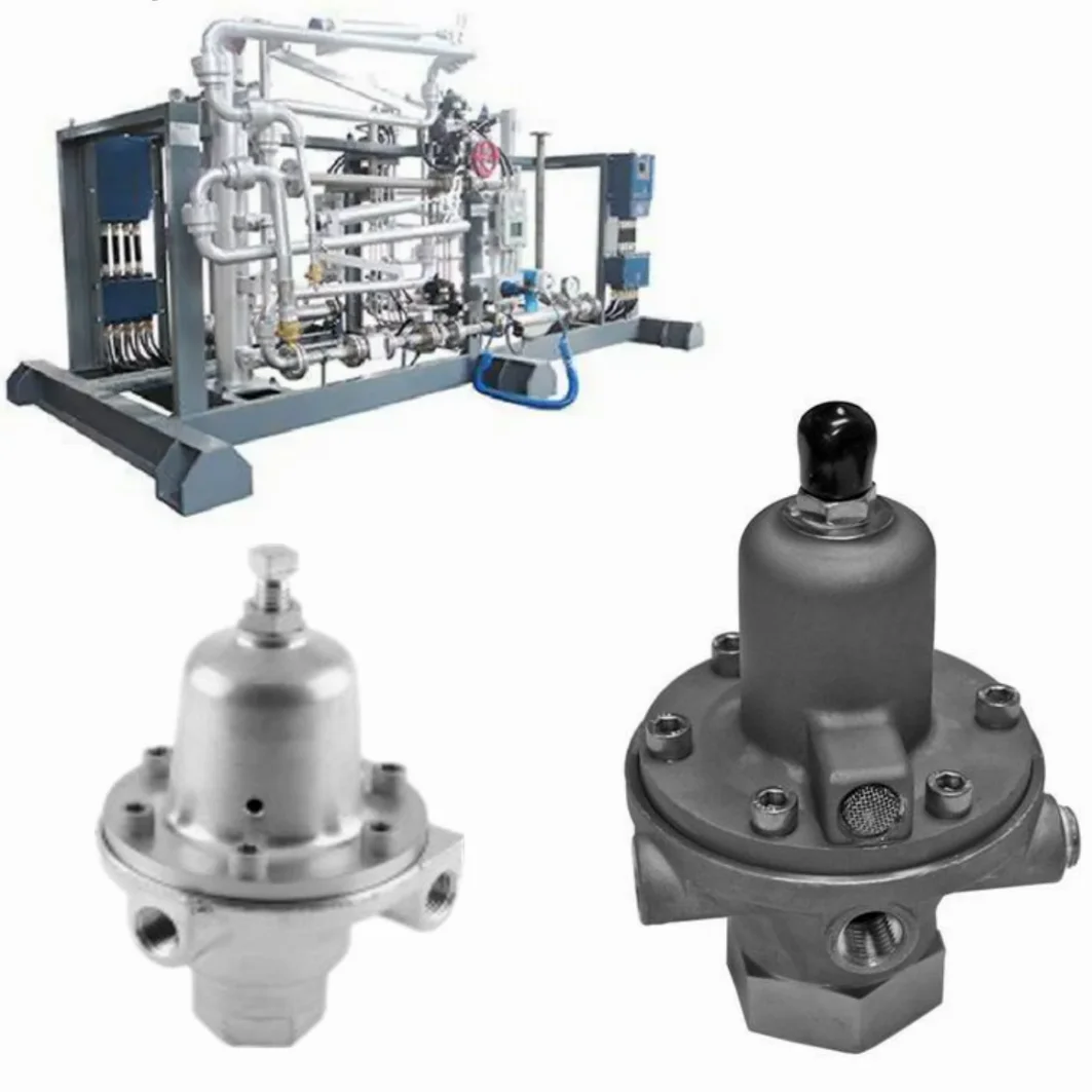 Gas Regulator Types 1301F and 1301G Self-operated Regulator For Reducing High Pressure Regulators