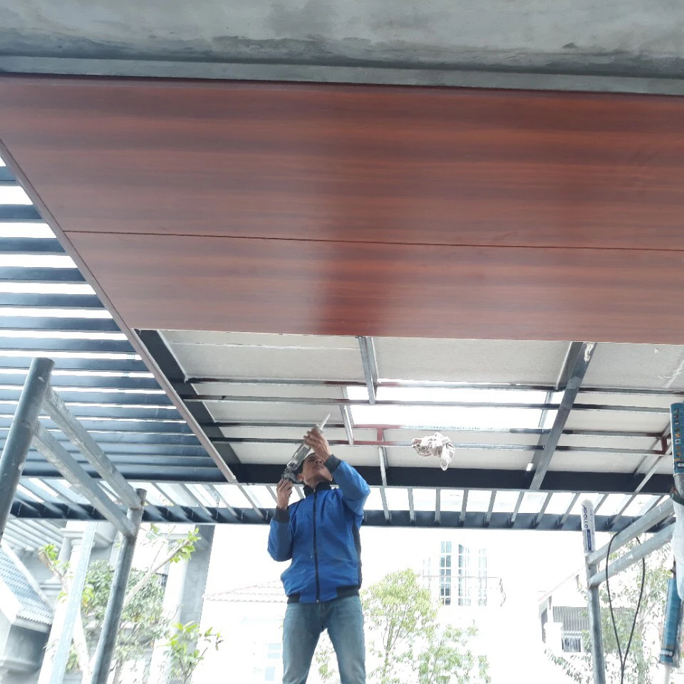 Strong pvc wall panel for partion decoration inside