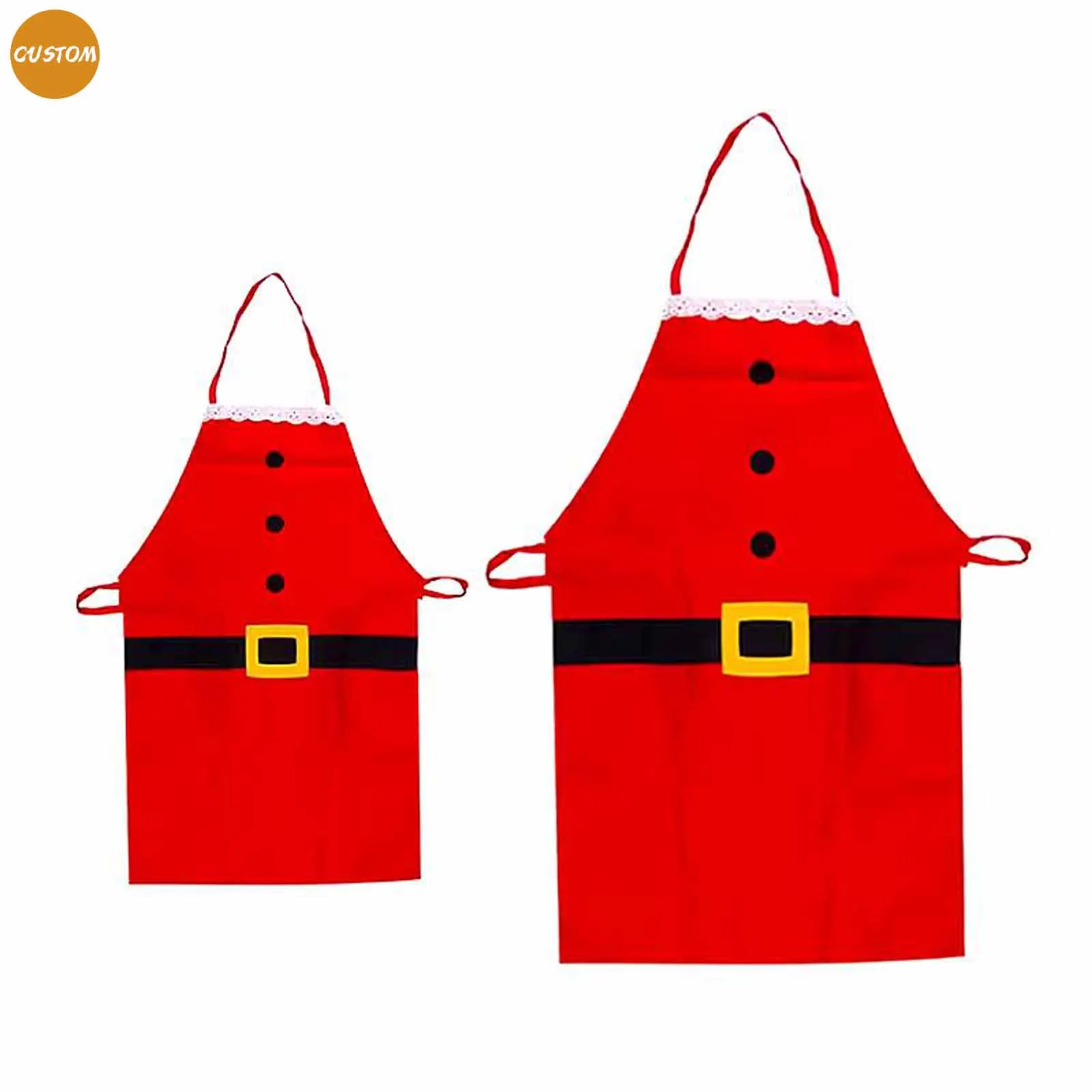 1Pc Kitchen Christmas Aprons Cooking Baking Fun Gift