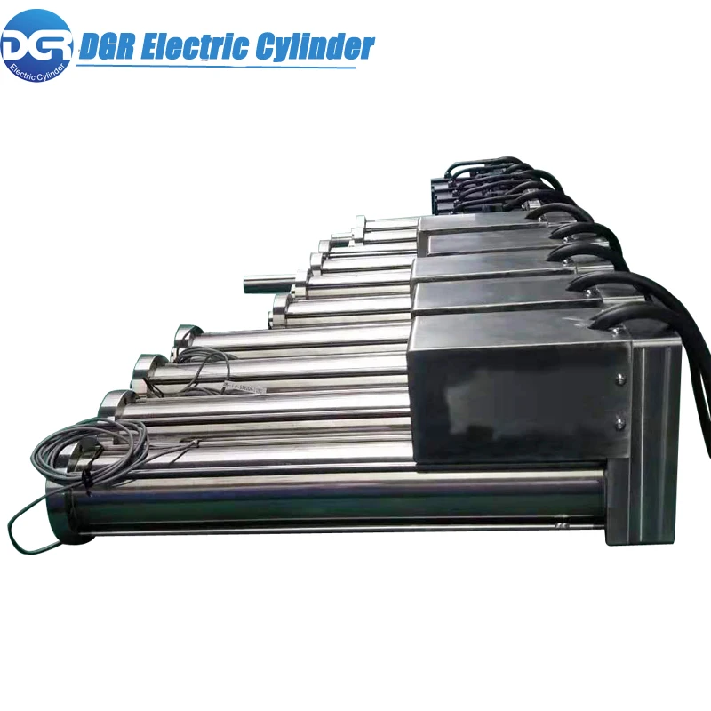 
Heavy Duty Non-stop Working Long Life Servo Electric Linear Actuators for Automated Warehousing Robotic Forklift 