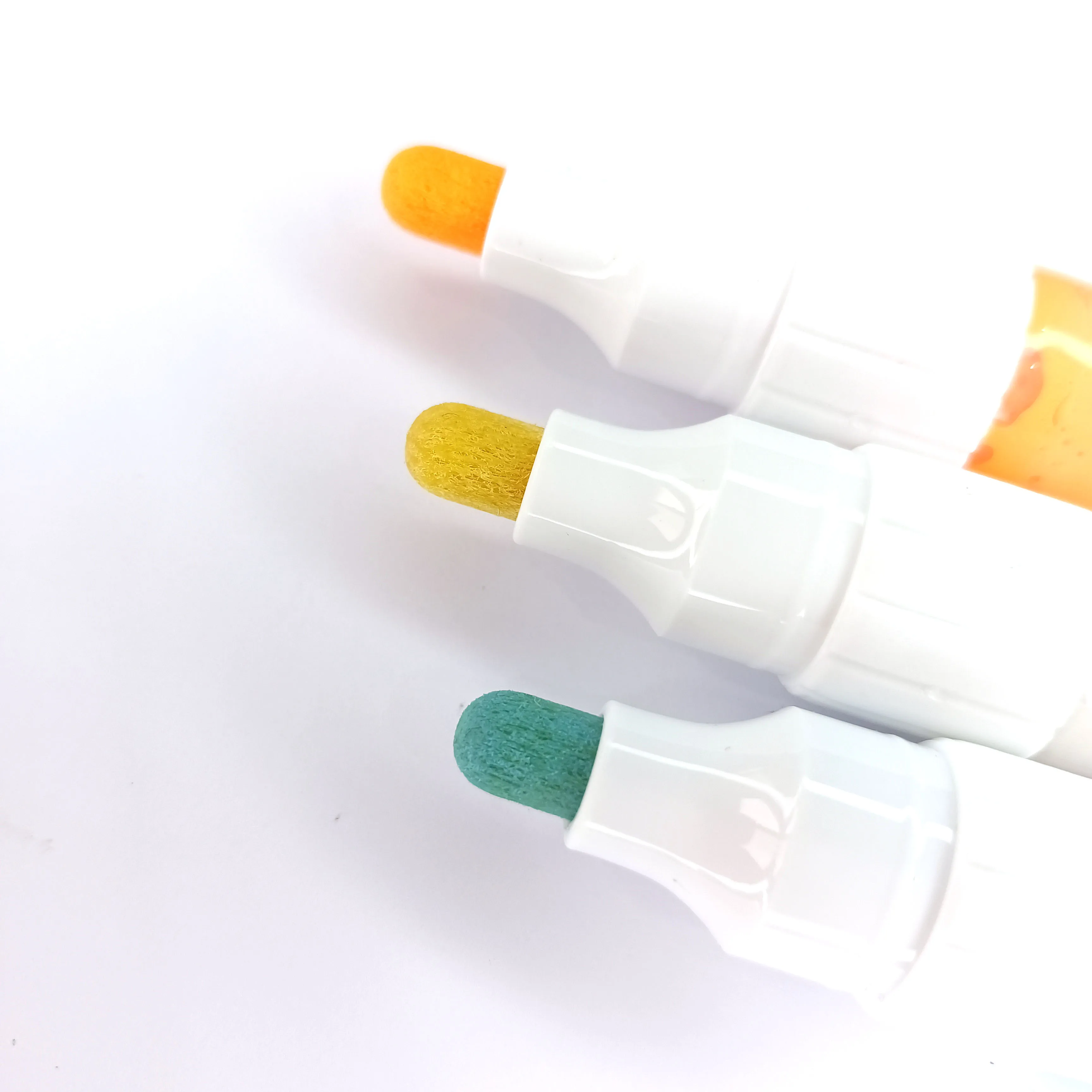 VAS SEA Custom logo Solid Marker Erasable Leather Marker Pen Dry Erase Markers Friction disappear Leather pen