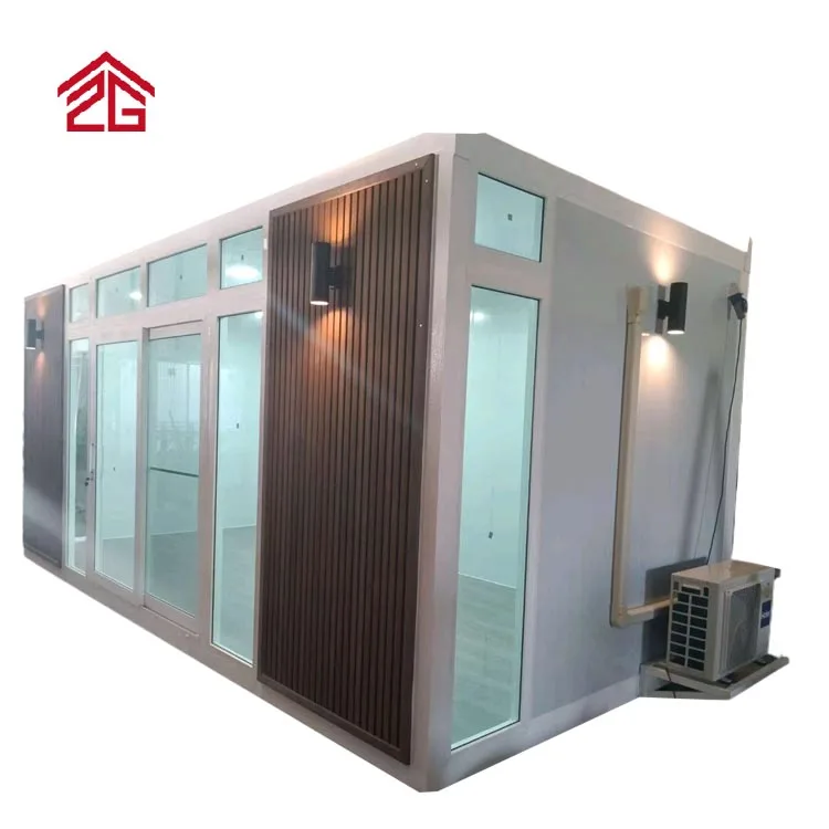 Frame Detachable Kits Modern Hotel Prefabricated Container High Quality Steel Home Prefab Office Shop Allstar Steel Door Villa