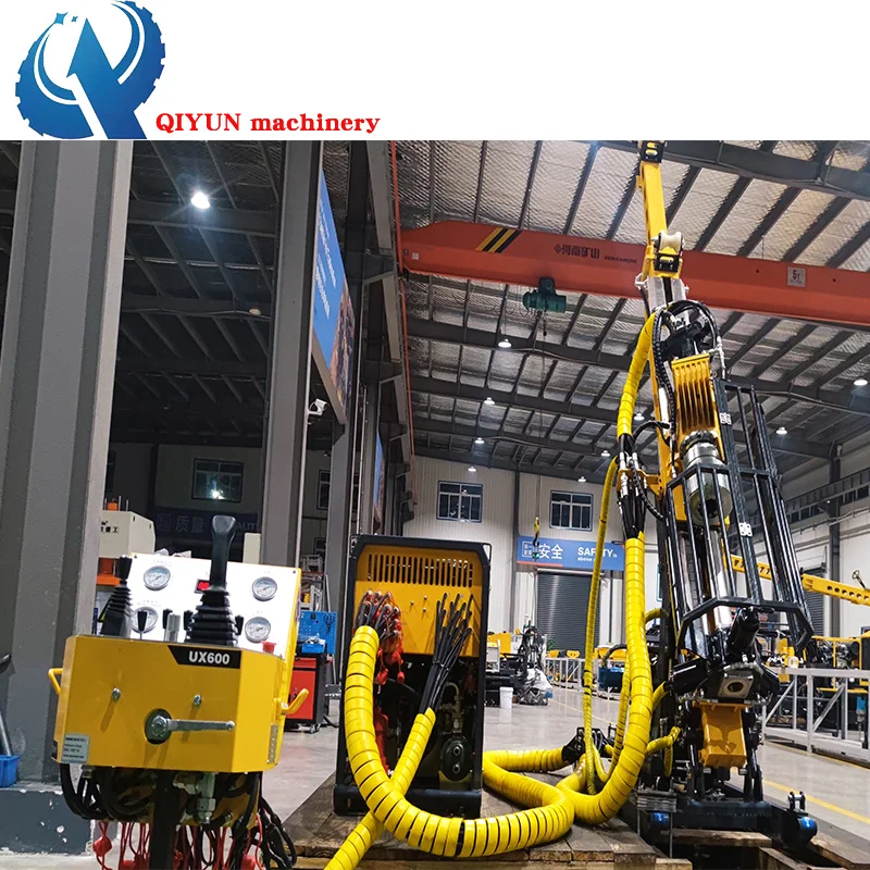 UX1000 Core Rig Max.400m  Brand Full Hydraulic Drilling Machine For Earth Auger Drill