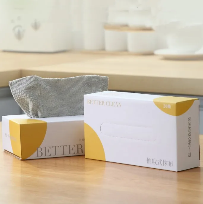 Cleaning Wipes Kitchen Dish Towel Rags Washing Cloth Water Absorbent Dish Washing Towel