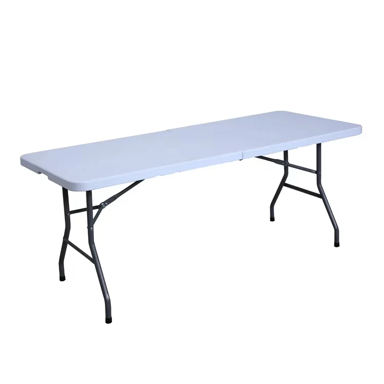 6ft modern outdoor folding dining table and chairs