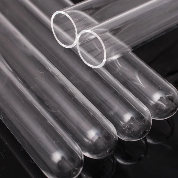 SUCCESS Excellent Electrical Insulator High Temperature High Purity Quartz Tube For Tube Furnace