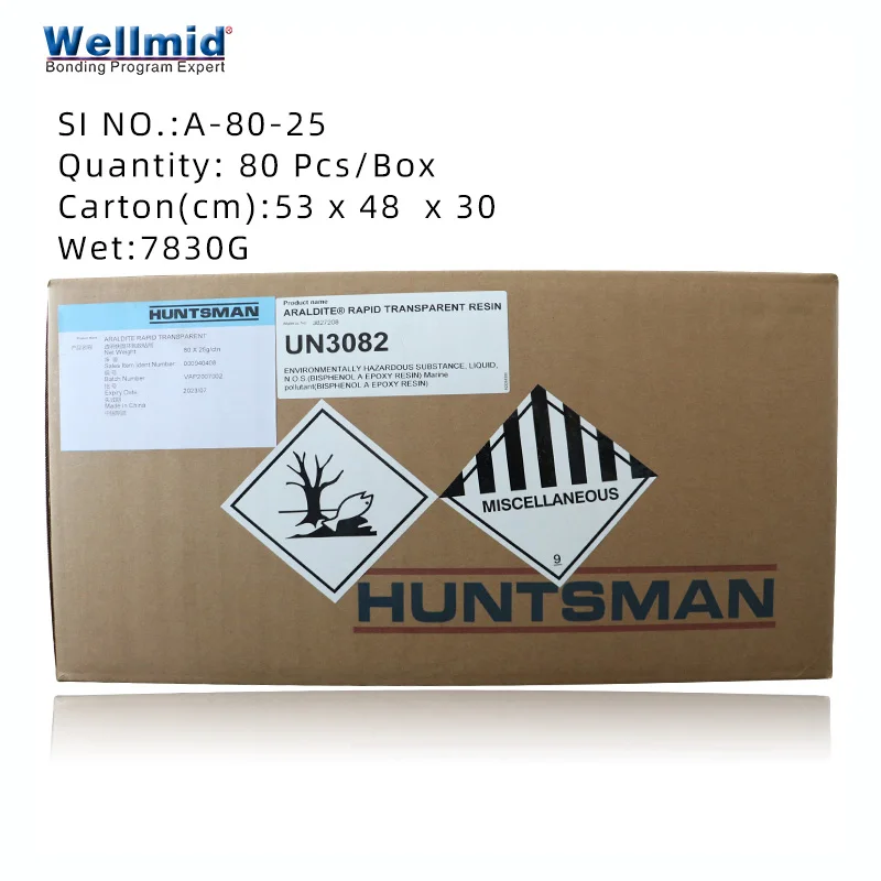 
Araldite Rapid Fast Setting Epoxy 2 Part Strong Adhesive GlueTubes Clear Epoxy Power Crysta Glass Jewellery Adhesive 80Pcs*25g 