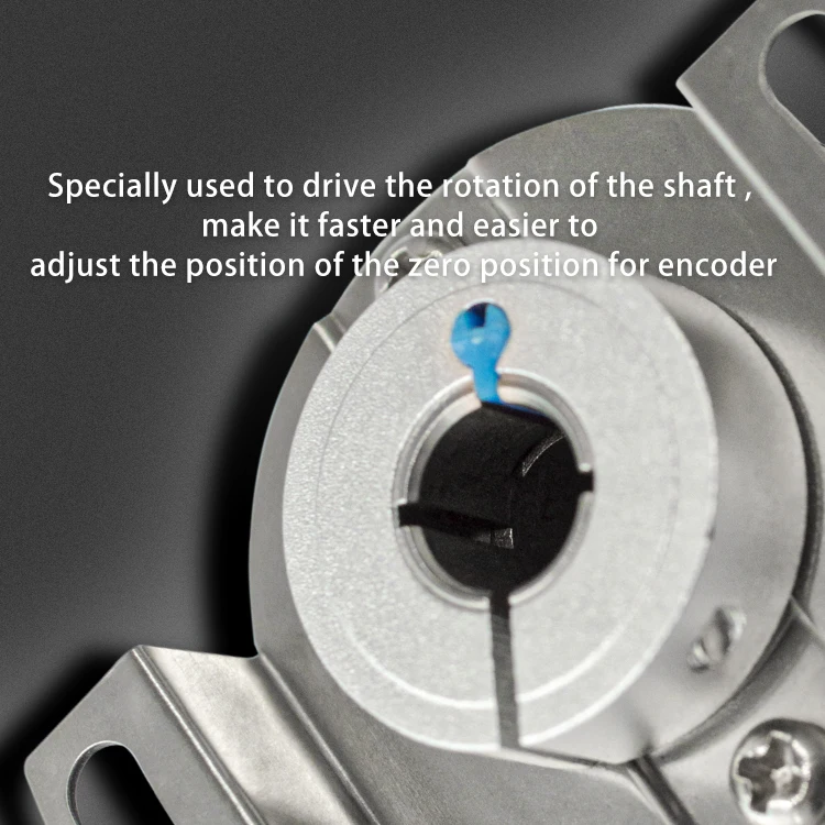 hengxiang K38 straight hole encoder 8mm Optical Rotary Encoder Price Hollow Shaft Elevator 4096 pulse 4096ppr