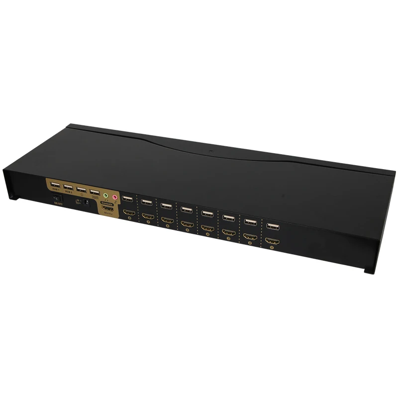 VCOM 8 в 1 выход 4K @ 30 Гц HDMI KVM переключатель компьютерный коммутатор с ИК-пультом дистанционного управления для