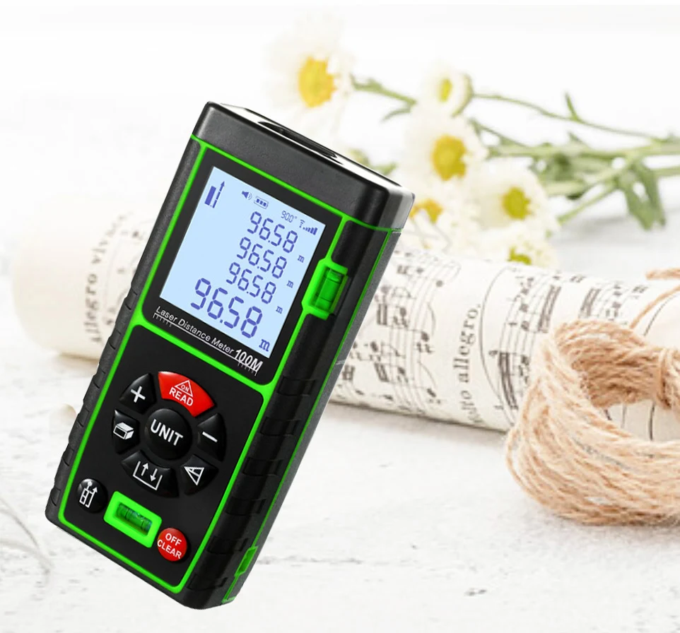 Laser Handheld IR Temperature Gun Pyrometer Imager MESTEK Digital Thermometer Used for Industry Measurement