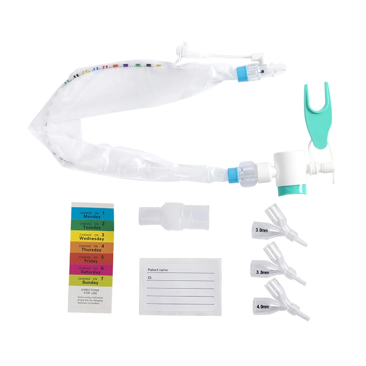 Eco-Friendly wholesale closed suction catheter kit closed suction catheter with valve 72h system
