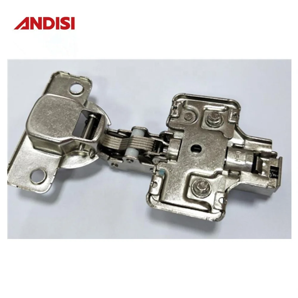 ANDISI adjustable clip on hinges 3d soft close hydraulic kitchen furniture cabinet concealed 3d hinge
