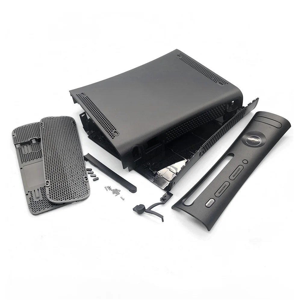 For Xbox 360 Game Console Accessories Replacement Black/White Case Cover Protective housing Shell