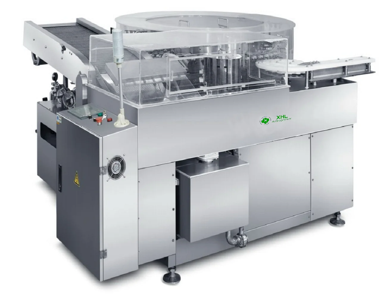 QCLW80  Vertical Ultrasonic Washing Machine with 80 Heads for Vials and Ampoules