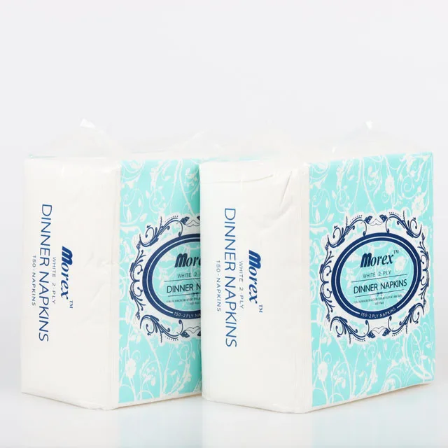 Disposable Dinner Paper Napkins Guest Hand Towels White Napkin Super Soft and Highly Absorbent For Bathroom, Kitchen, Parties