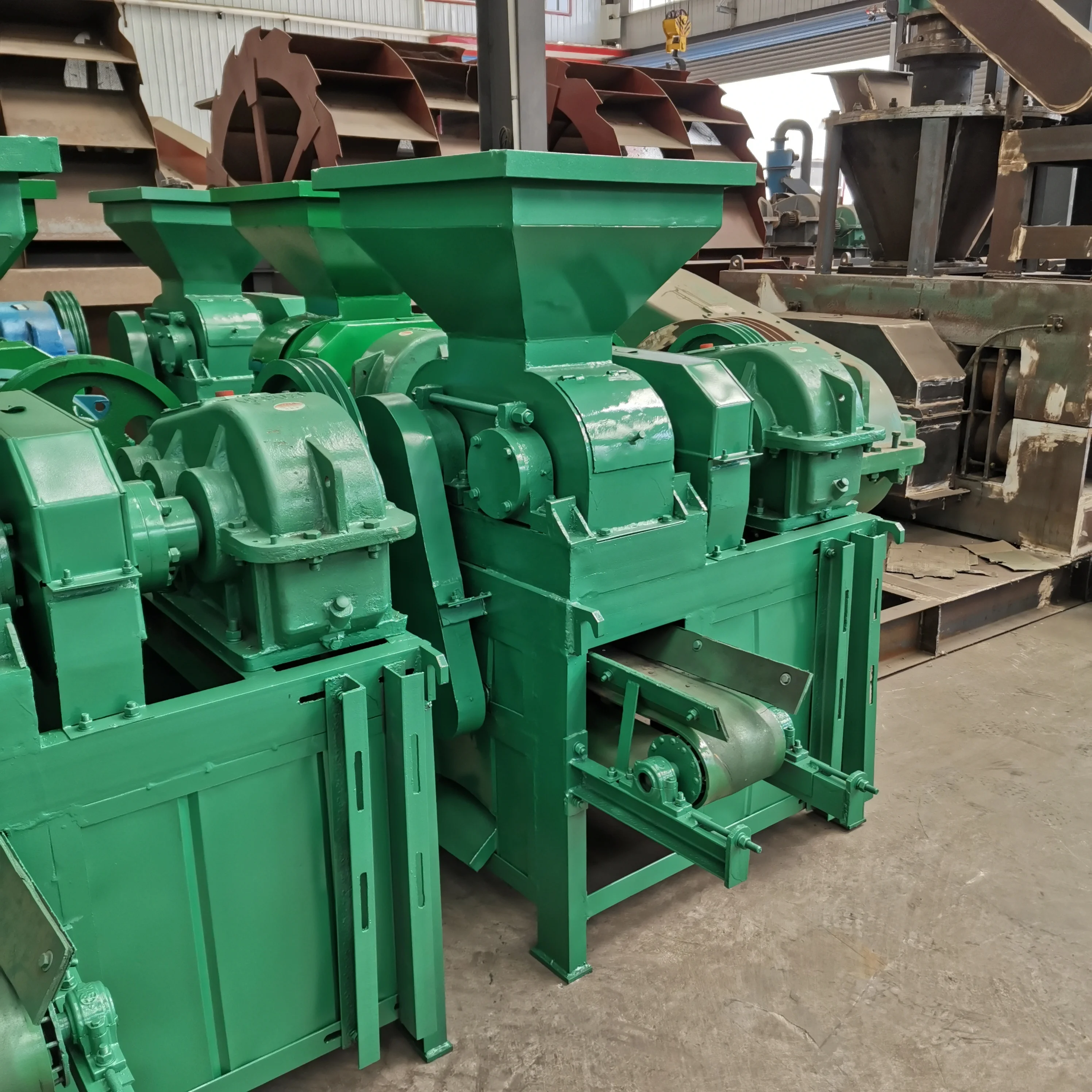 High Quality Bamboo Charcoal Forming Equipment Wood Coconut Shell Coal Charcoal Machine Briquette Machines