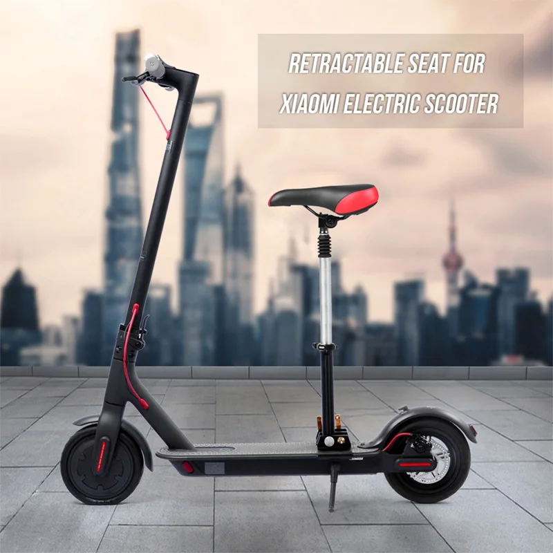 Foldable Height Electric Scooter Spare Parts Saddle Seat for Cityneye M365/pro/1S  Adjustable retractable
