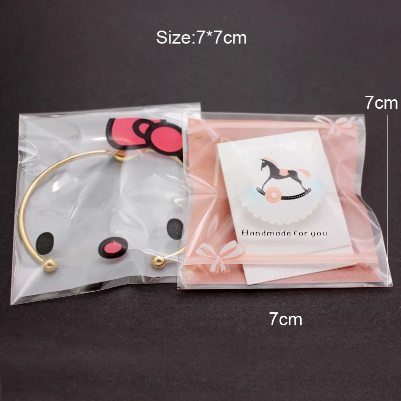 2024 Factory wholesale low price transparent self-adhesive seal clothes opp packing plastic bag