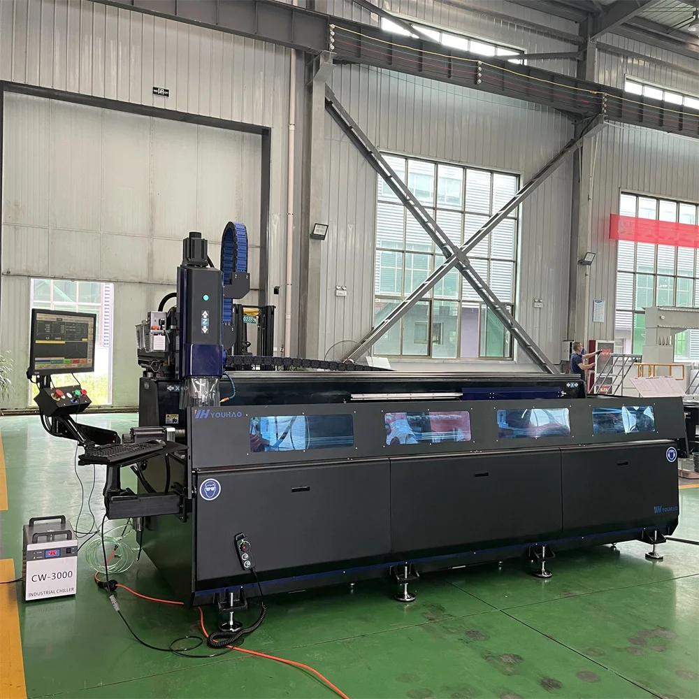 YOUHAO Factory CNC Aluminum Extrusion Profile CNC Drilling Milling Machine CNC Machine