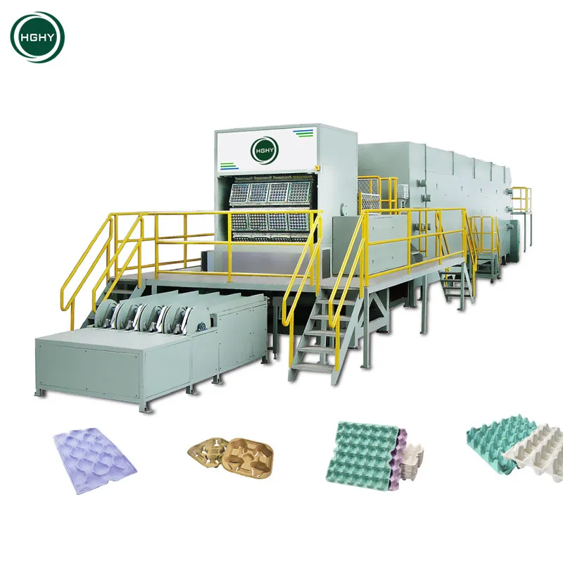 Полностью автоматическая машина для производства лотков для яиц