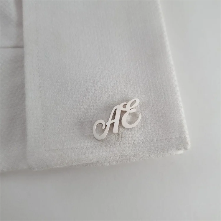 custom personalized enamel men suit cufflinks-87
