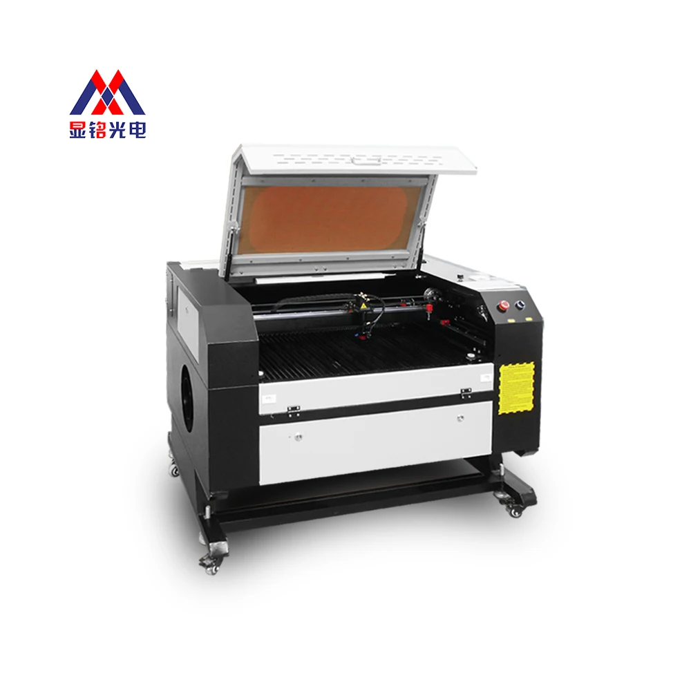 XM High speed 60W 80W 100W 150W 5070 CO2 Laser Engraving and Cutting Machine for non-metal Glass leather