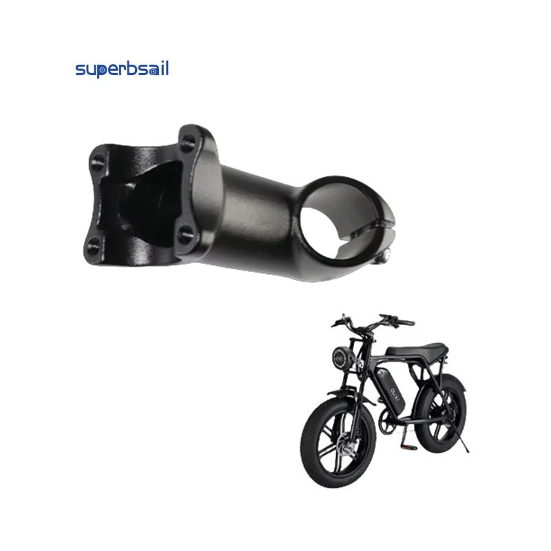Superbsail Road Bicycle MTB BMX Accessories Handlebar Stem for Ouxi V8 Electric Fat Bike Handlebar Stem Modification Spare Parts