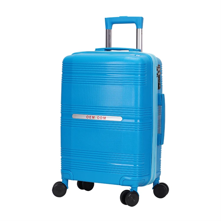 
Hot Sale Travel hard shell suitcase pp luggage set 