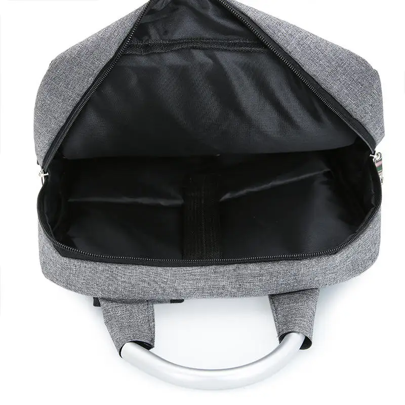 Factory Wholesale Classic Design Cheap Business Travel Usb Trip Oem Custom Logo Brand Gift Fabric Laptop Backpack Bag