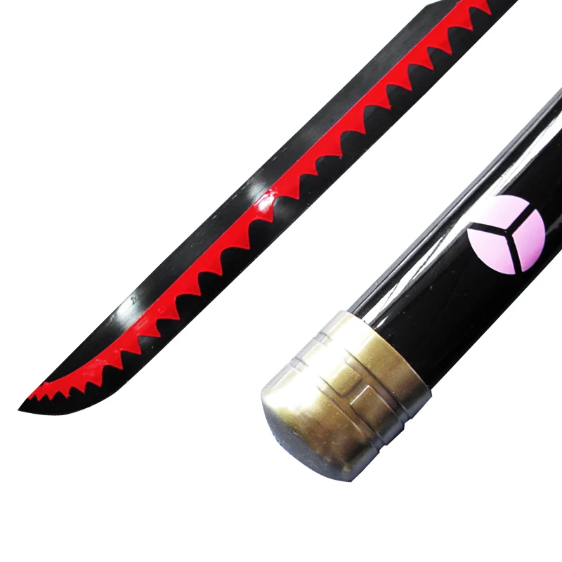 Black Version One Piece Roronoa Zoro Yamato Anime Sword Cosplay Toy swords