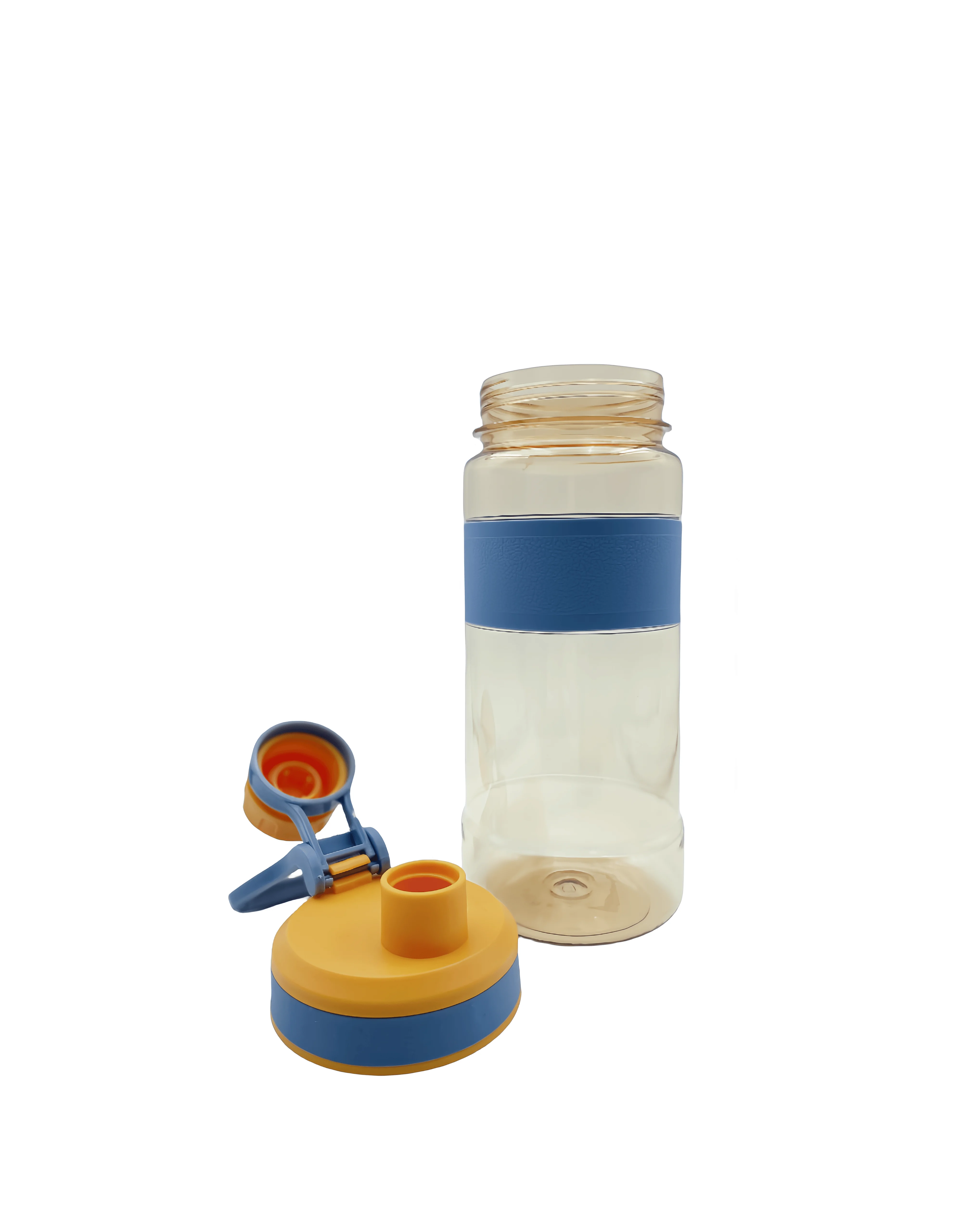 BPA FREE eco-friendly customized logo large capacity plastic sports drinking water bottle with handle hook