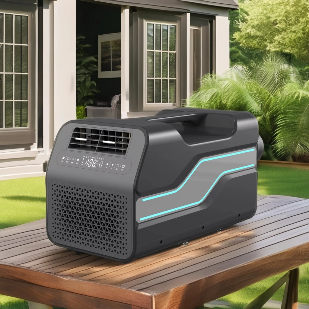 Car Outdoor Garage Portable Air Conditioner Energy Saving Camping Air Conditioner Mini Small Tent Air Conditioner for Hotel