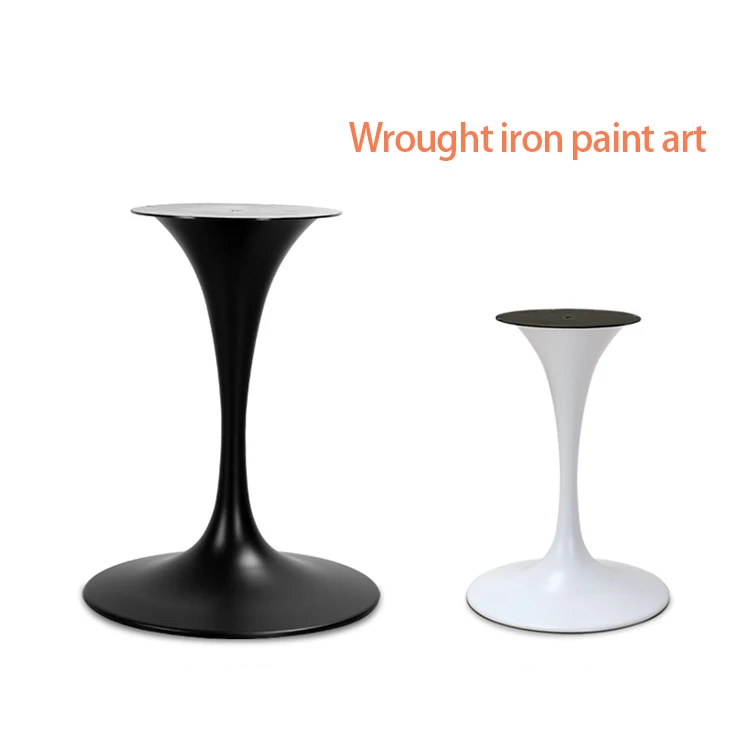Tulip Metal Table Base Parts Supply Commercial cheap metal table legs  Wholesale