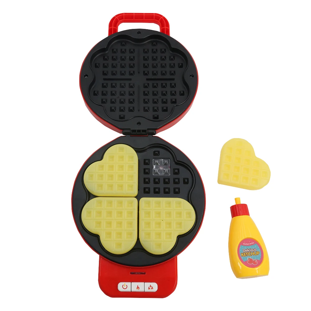 Huiye cozinha infantil food play вафельный кухонный игровой набор детские игрушки для